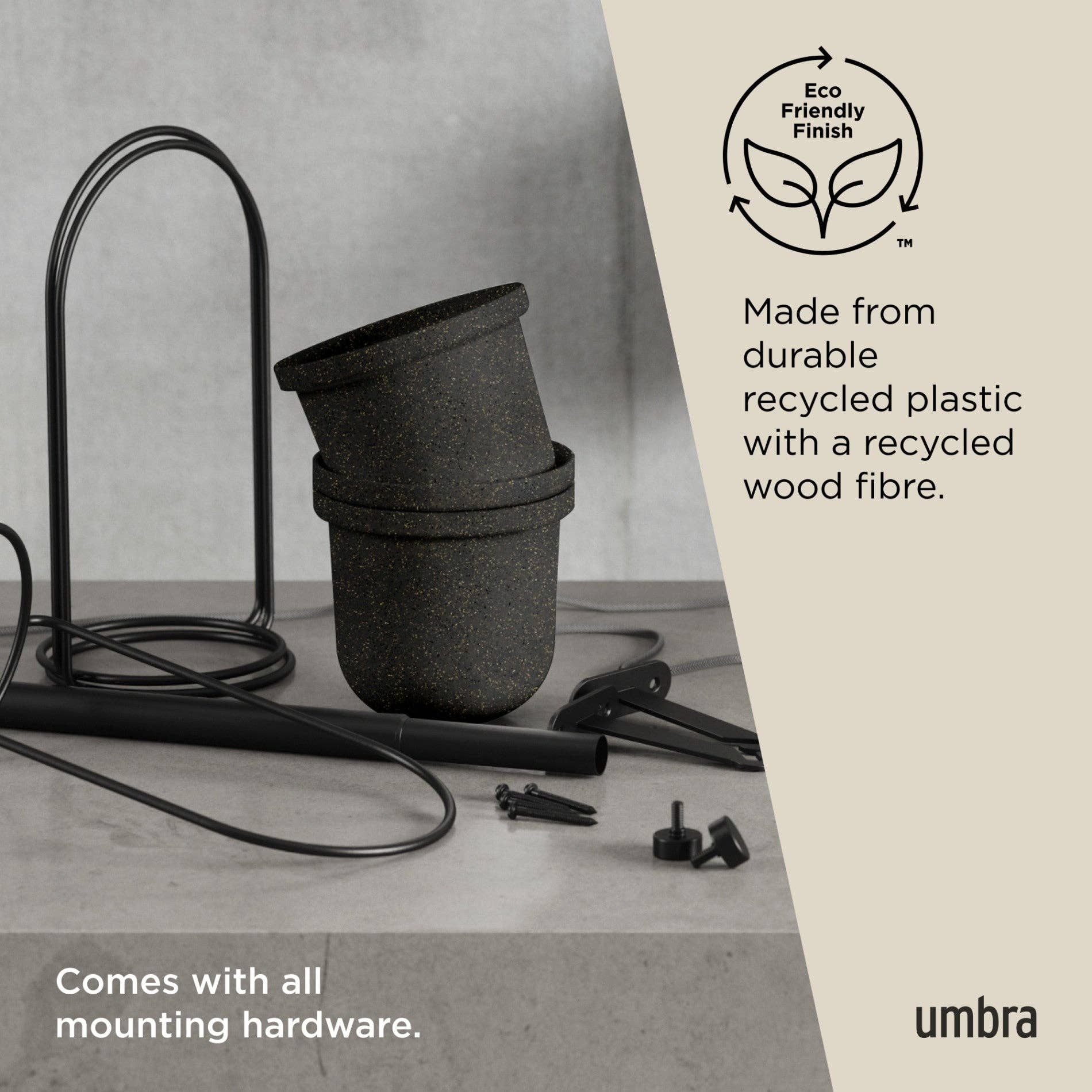 Umbra - Wholesale Hanging Planter - Triflora Hanging Planters, Set of 54