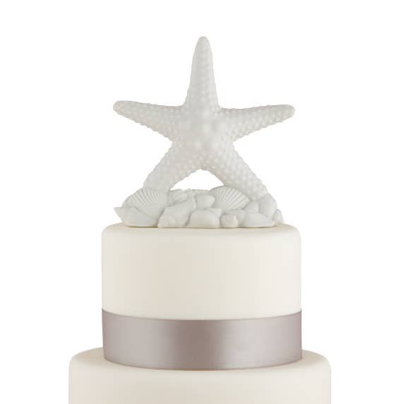 Weddingstar Inc. - Wholesale Cake/Cupcake Topper - Starfish Cake Topper