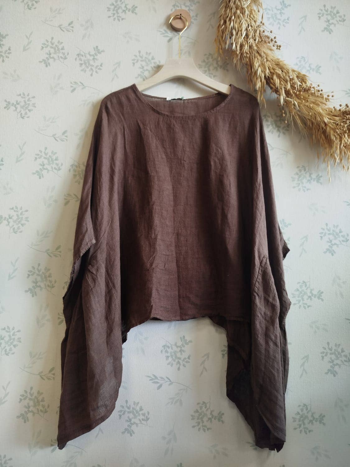 Linos y Textiles – Großhandel Bluse – Damen – REF:11138 Bluse 100% Leinen5