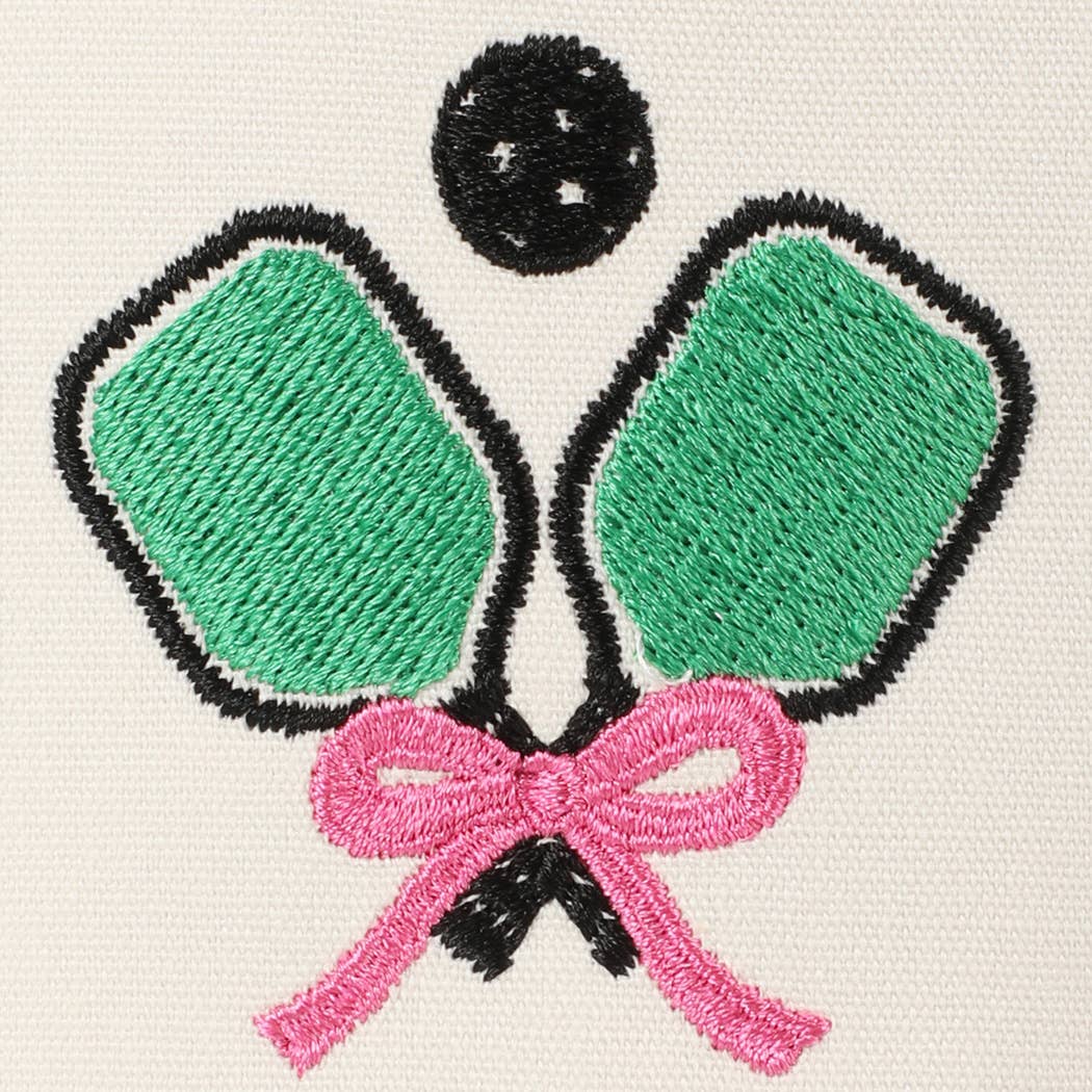 Fashion City – wholesale Trucker hat – Unisex – Pickleball Pad Ball Ribbon Embroidery Trucker Hat4