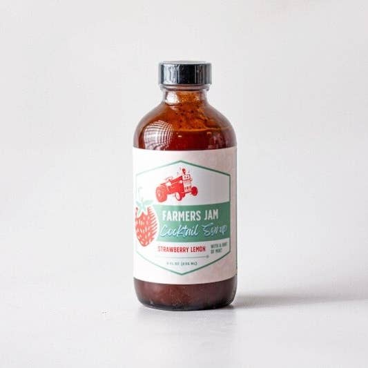 Farmers Jam - Wholesale Cocktail Mix/Syrup - Strawberry Lemonade Cocktail Syrup