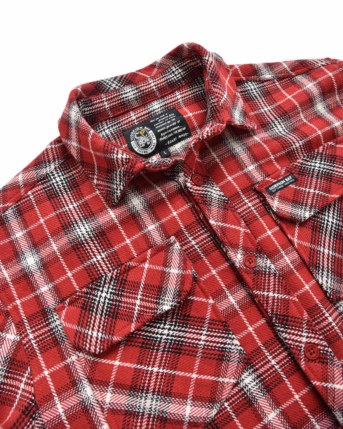 Scorpion Bay - Wholesale Button Down Shirt - Men's - Men's "Woodsman" overshirt2