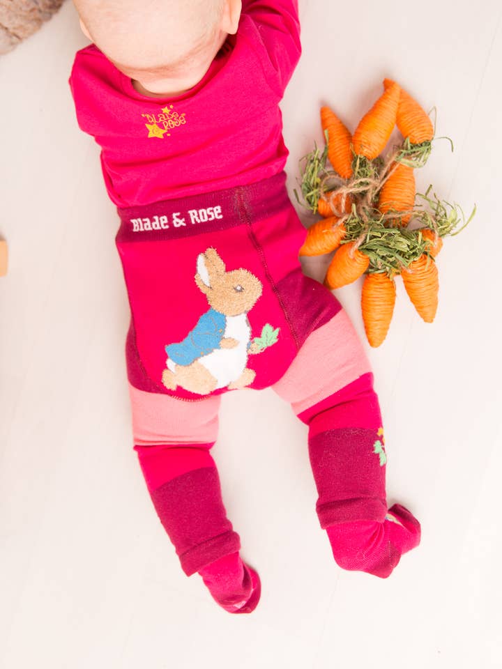 Blade and Rose Limited - Wholesale Fashion Leggings - Kids - Peter Rabbit Autumn Leaf Design3