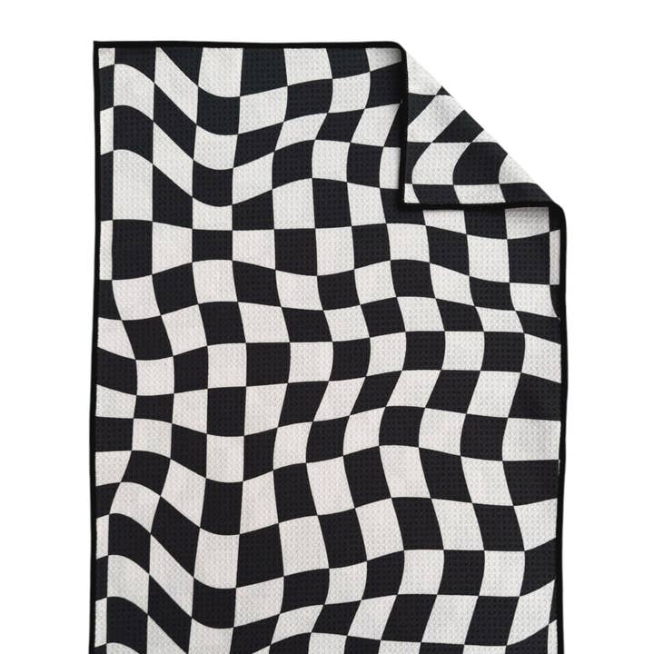 Black Cream Charstir: Double-Sided Hand Towel for wholesale on Faire0