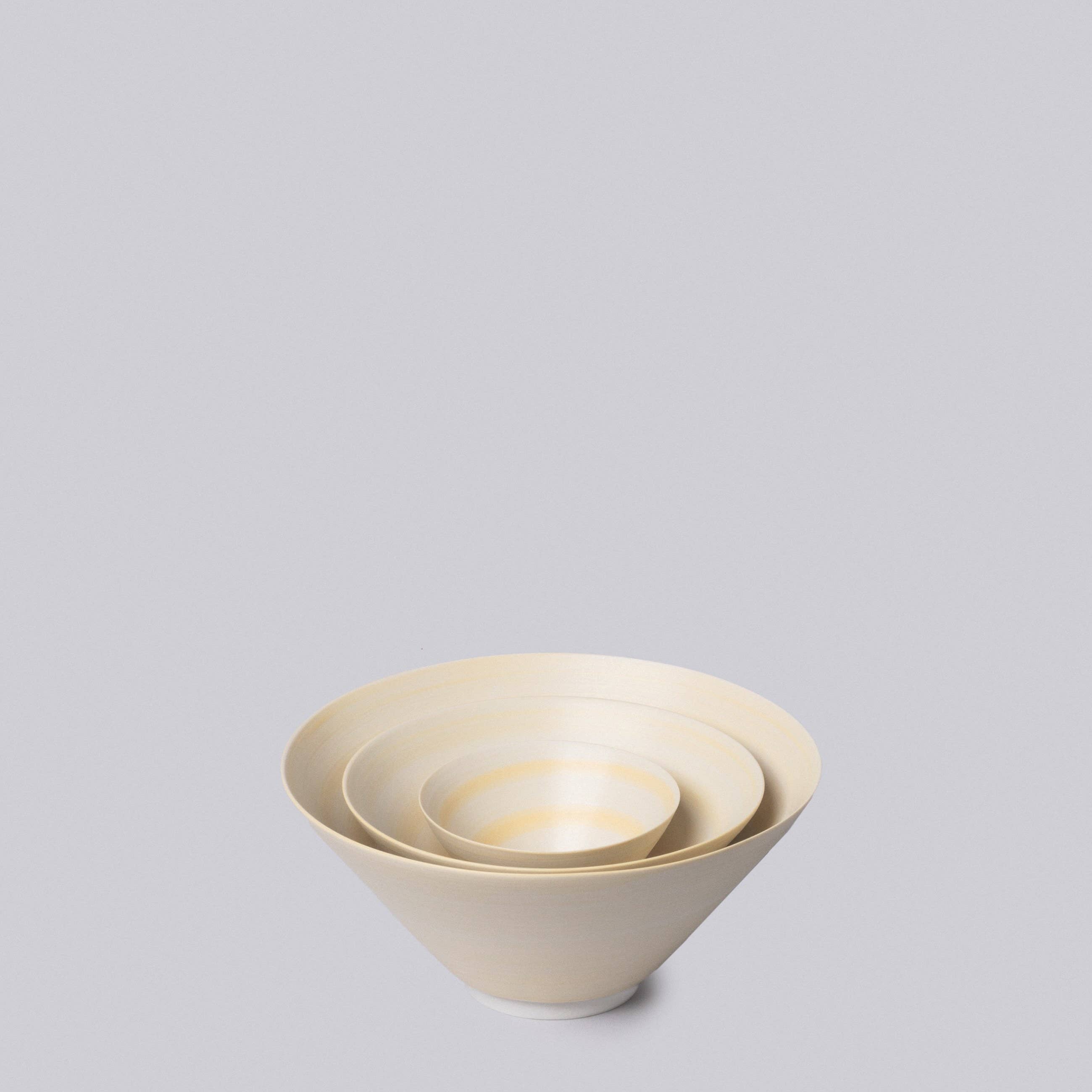 Middle Kingdom - Wholesale Decorative Plate/Dish/Bowl - Conical Semi-Matte Porcelain Bowl - Large3