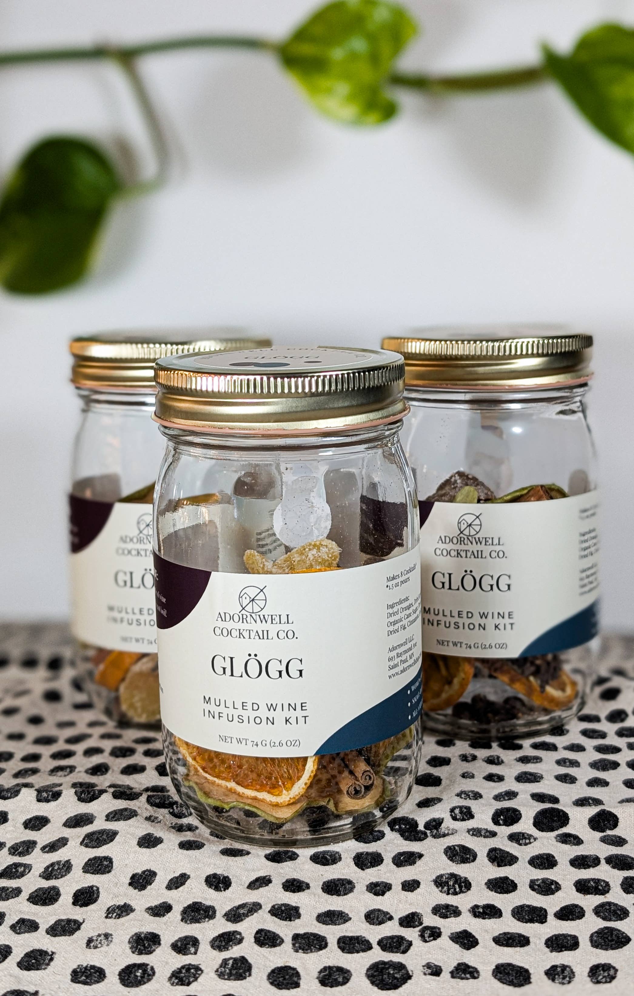 Adornwell Cocktail Co. – wholesale DIY Drink Kit – Glögg Glöggkryddor Kit1