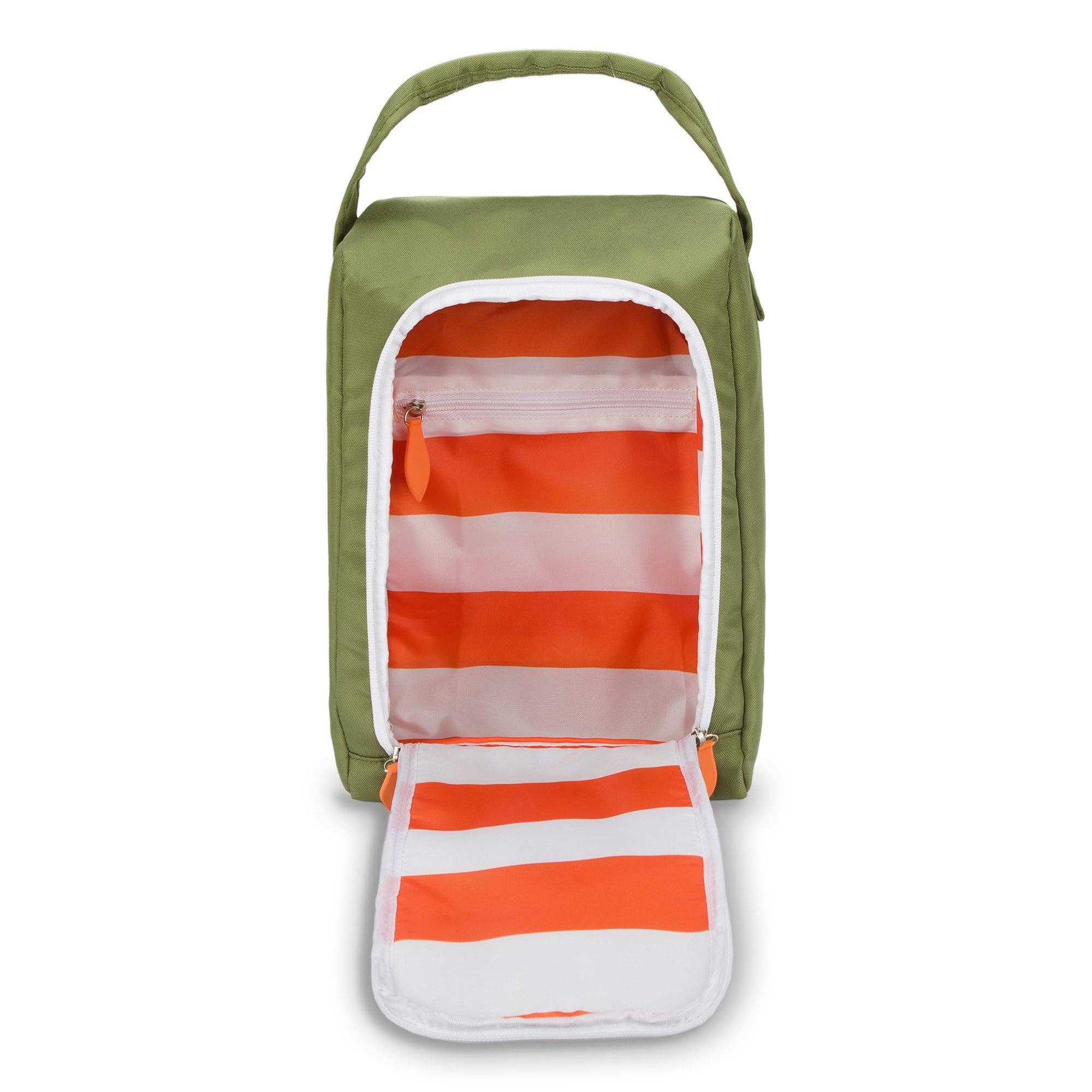 Army and Orange Sport Shoe Bag for wholesale on Faire3