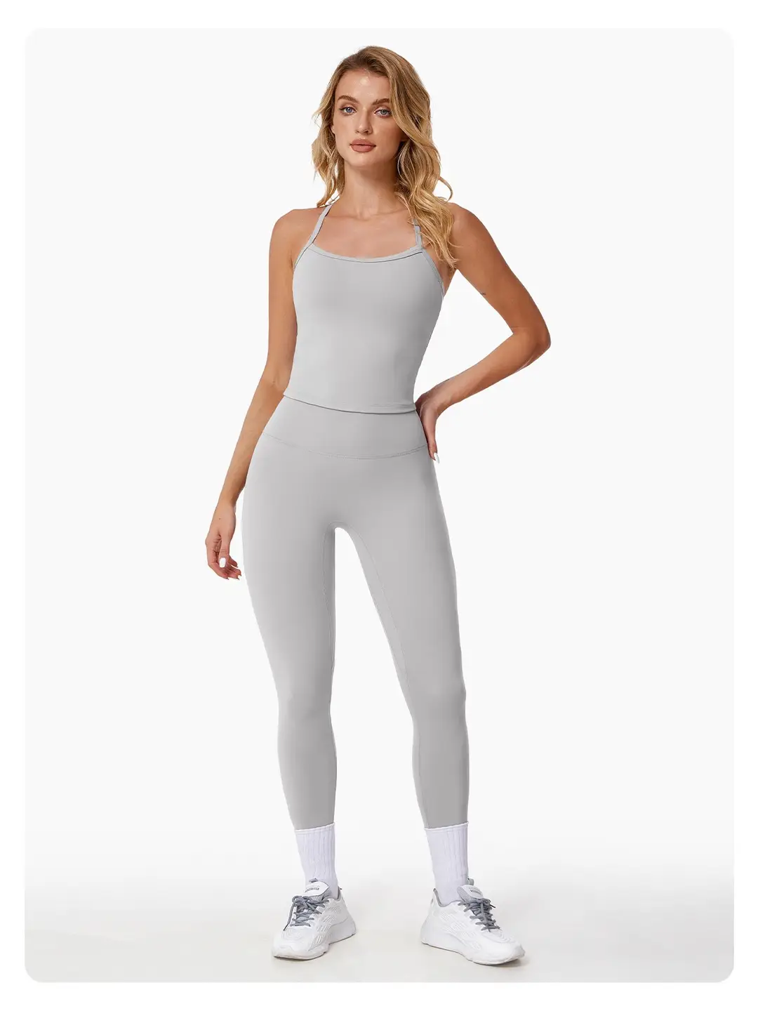 Mantra Active - Wholesale Activewear Set - Women's - Vesper Halter Neck Sports Bra & Leggings Activewear Set 20