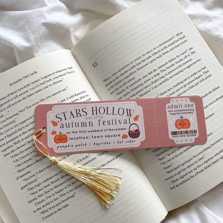 Fleurs on Sunday - Vendita all'ingrosso Segnalibro - Segnalibro del Festival d'Autunno | Segnalibro Autunnale con Zucca di Una Mamma per Amica3