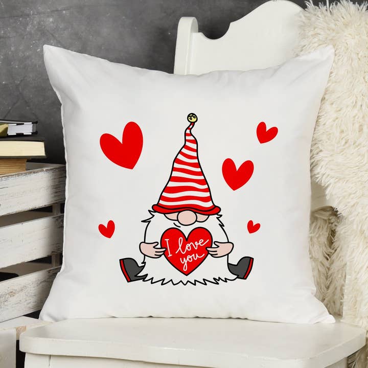 Valentine gnome kasta kudde för wholesale av Potter's Printing