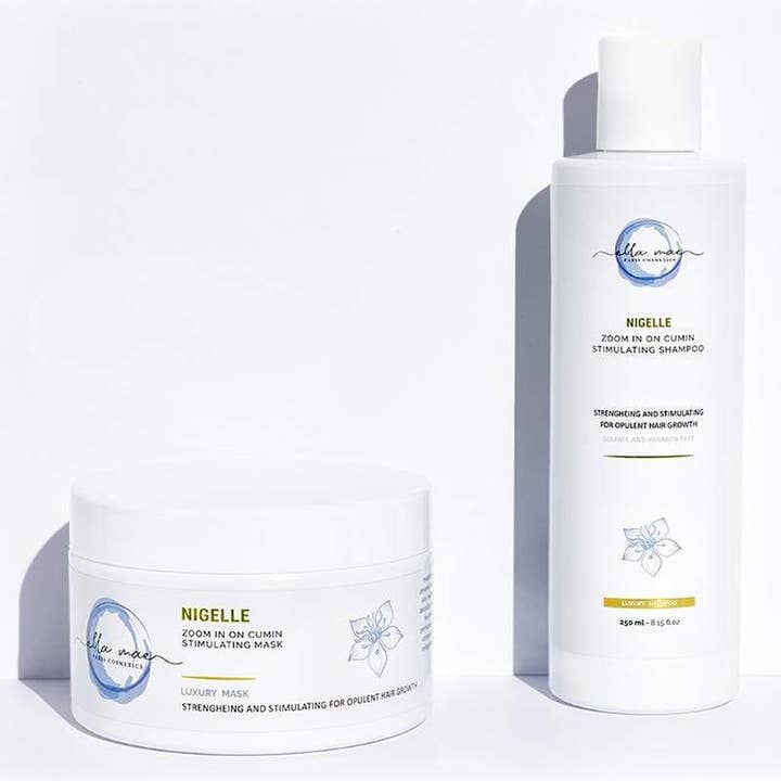 ANTI-HAARUITVAL VERSTERKENDE NIGELLA WONDER ELIXIR SHAMPOO voor wholesale door Ella Mae Paris