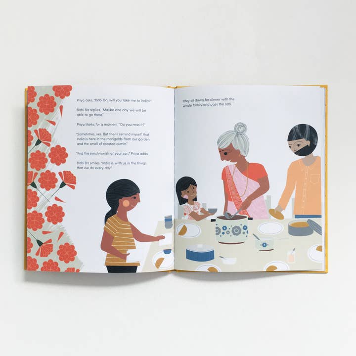 Meenal Patel Studio - Wholesale Early Reader Book (6-8) - Priya Dreams of Marigolds & Masala Children's Book5