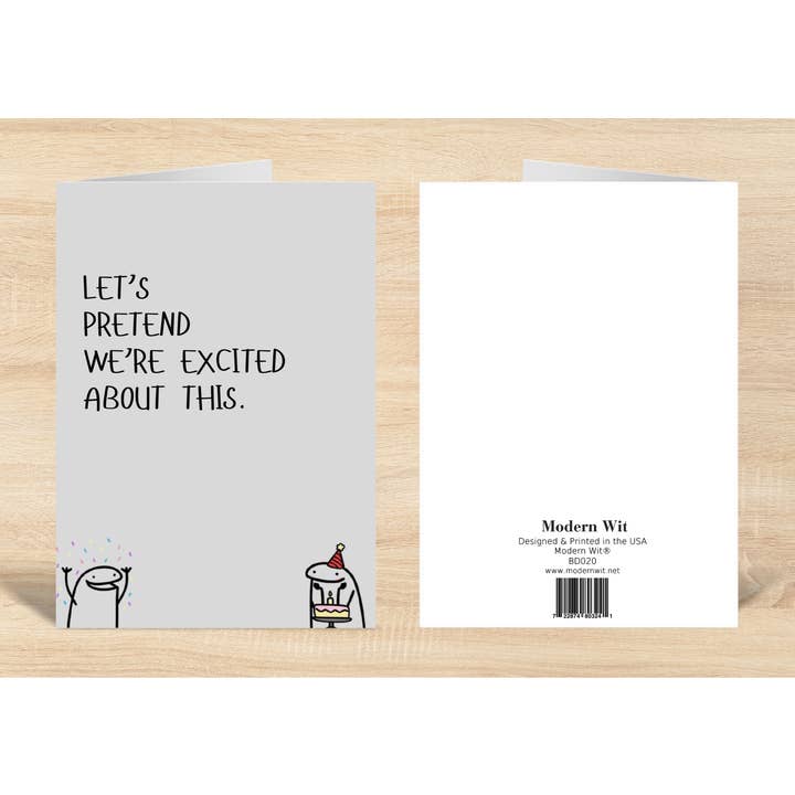 Modern Wit - Wholesale Birthday Card - Birthday Card • Funny Birthday Cards • Happy Birthday BD0202
