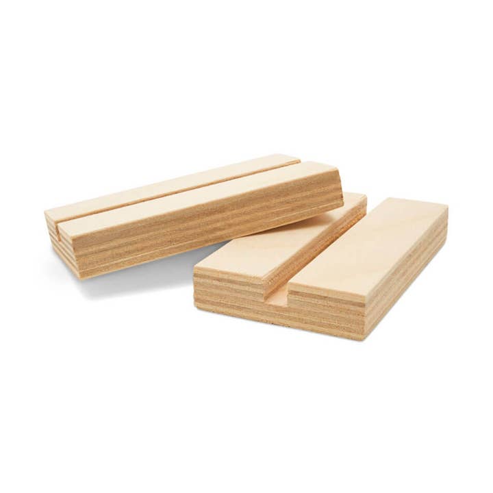 Wooden Cutout Stand for 1/4" Thick Cutouts for wholesale by Woodpeckers Crafts