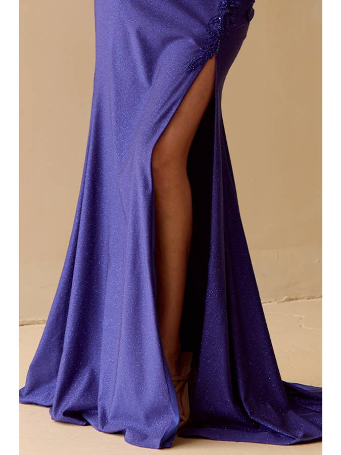 Babyfox Apparel - Wholesale Gown - Women's - Strapless Embellished Glitter Sparkle Sheath Dress16