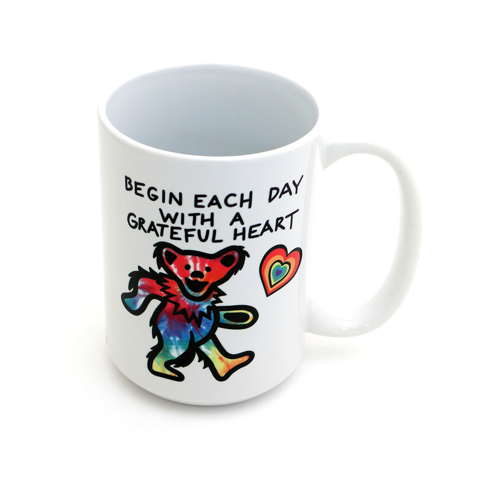 Lenny Mud - Wholesale Coffee Mug - Grateful Dead Grateful Heart 15 oz Mug3
