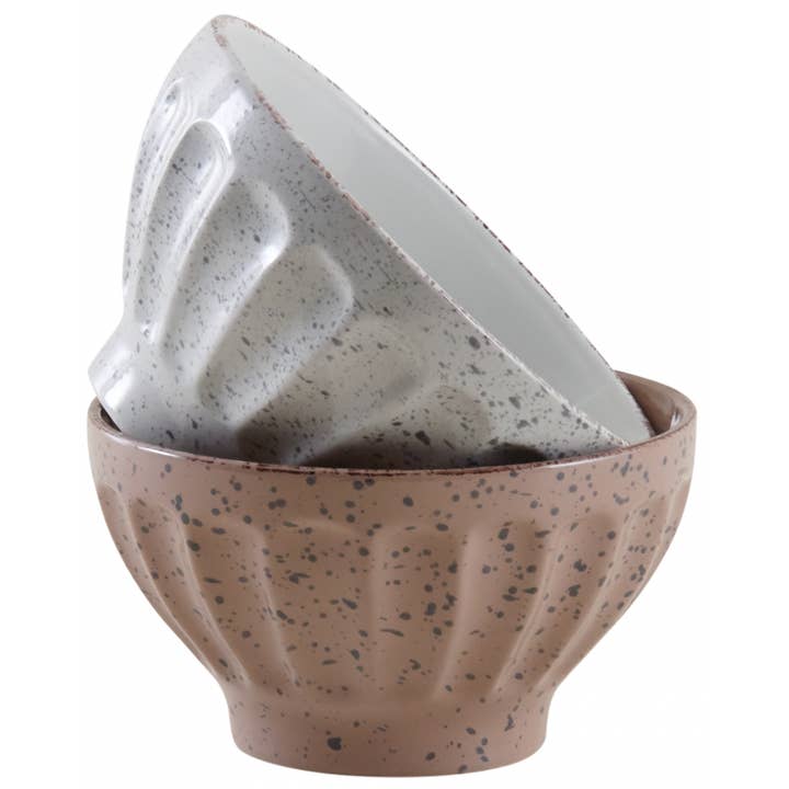 Cuenco grande de gres terrazo para venta al por mayor de Aubry Gaspard