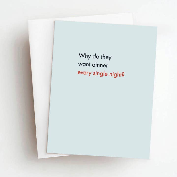 Cartão de Cumprimentos Engraçado para Todos os Dias por atacado de Skel & Co