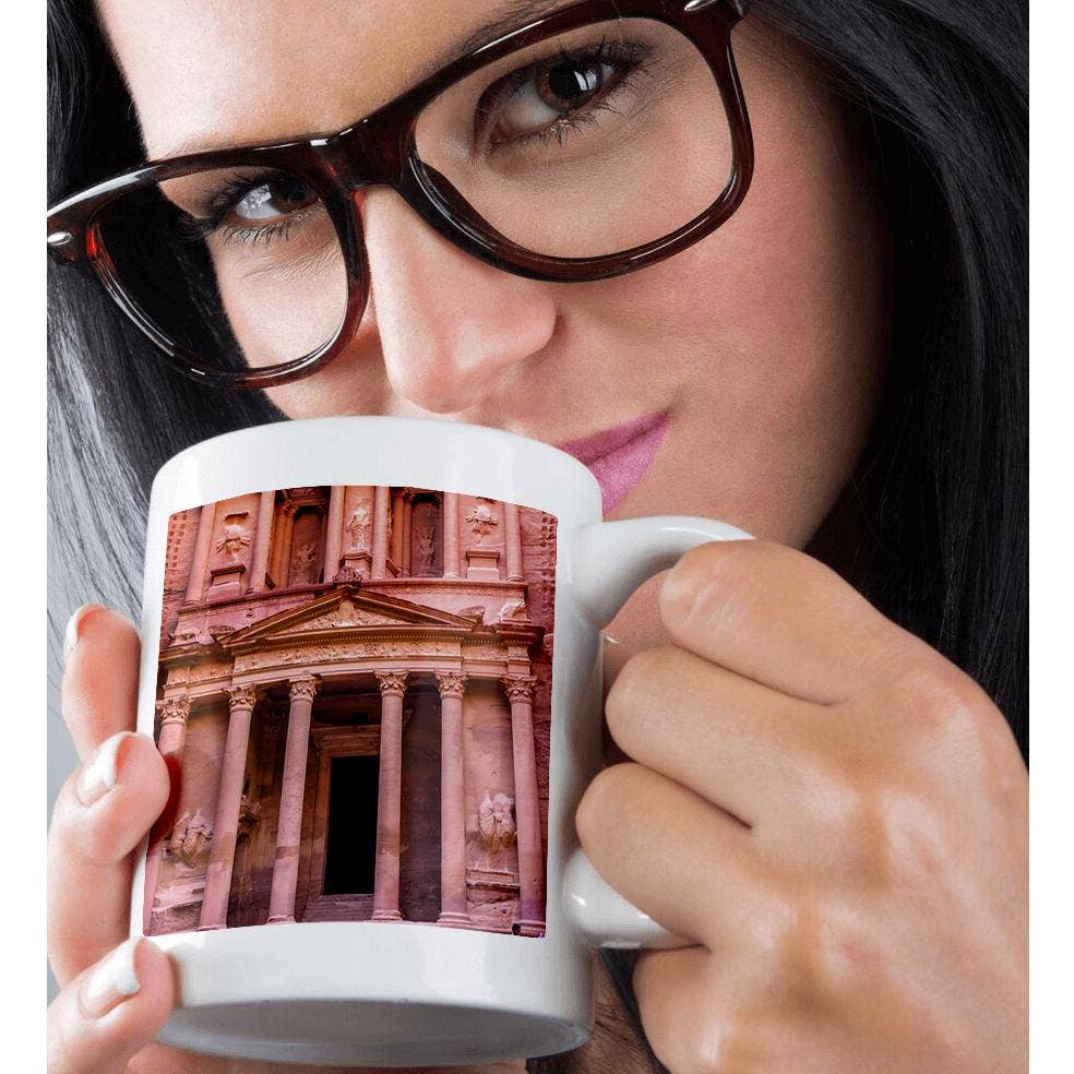 3dRose - Wholesale Coffee Mug - 3dRose, Yellow Treasury Becomes Rose Red in Afternoon, Petra Jordan., Mug9