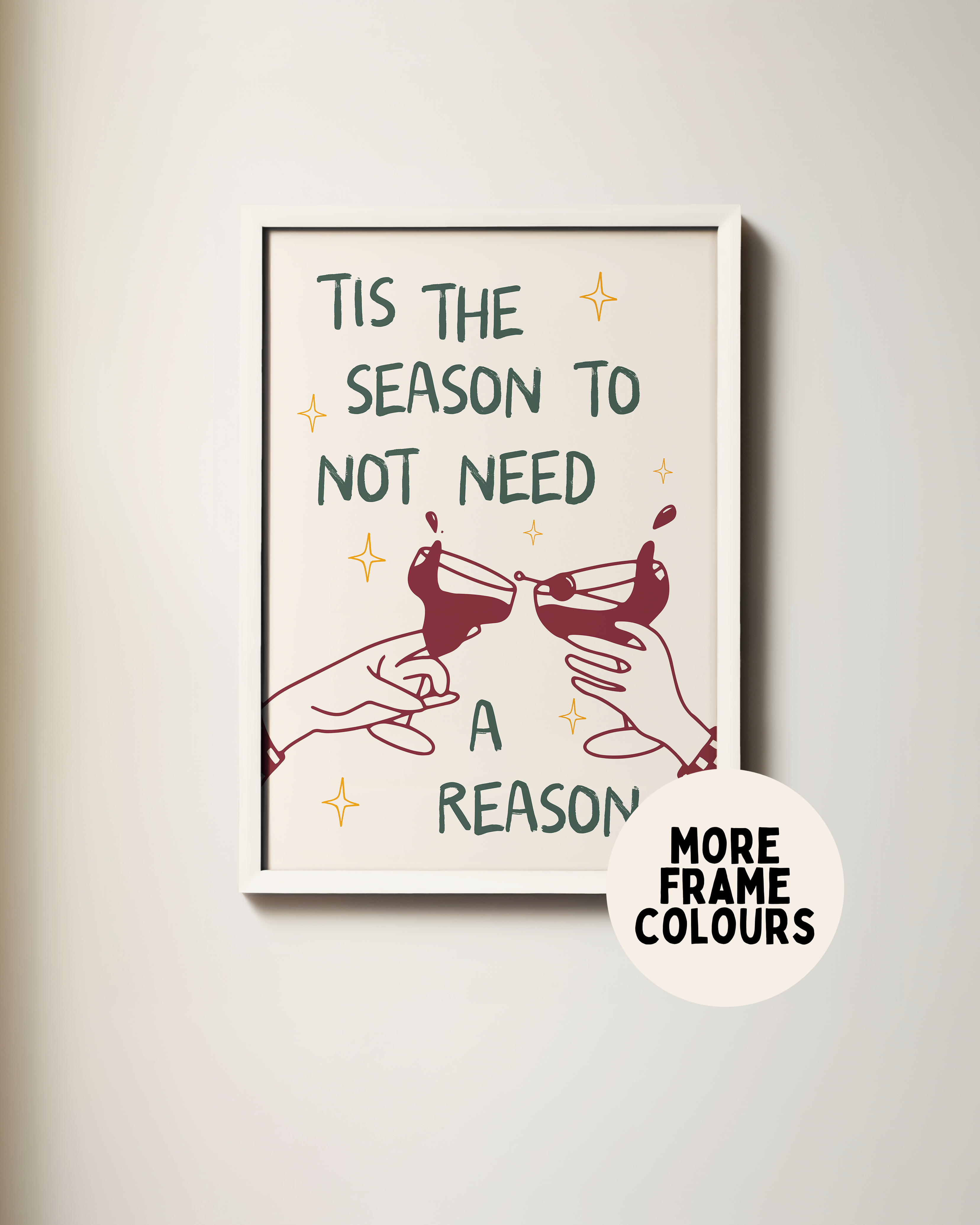 Wisdom and Wonder Designs - Vendita all'ingrosso Stampa artistica - È la stagione in cui non serve una ragione | Stampa d'arte natalizia7