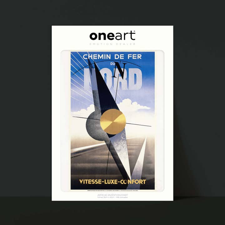 Oneart - Wholesale Poster - Cassandre Poster Northern Railway - AMC0012