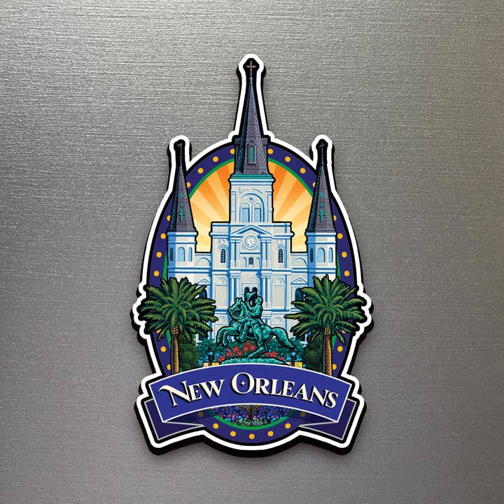 Boardwalk Puzzle Company - Wholesale Magnet - New Orleans - Magnet