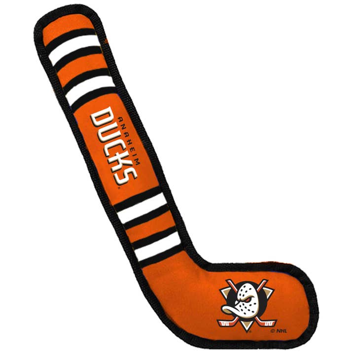 Canards d'Anaheim - Jouet en forme de bâton de hockey pour la vente par All Star Dogs