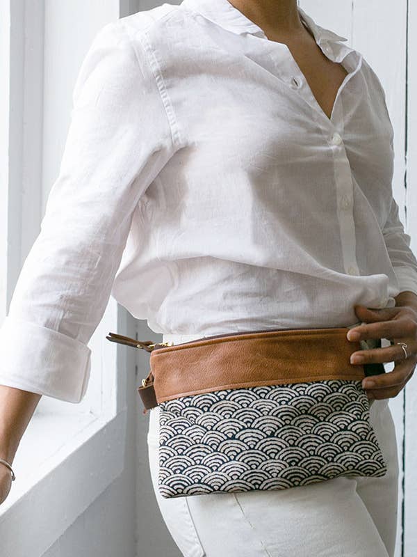 Avalon Belt Bag - Waves for wholesale by Grace Design