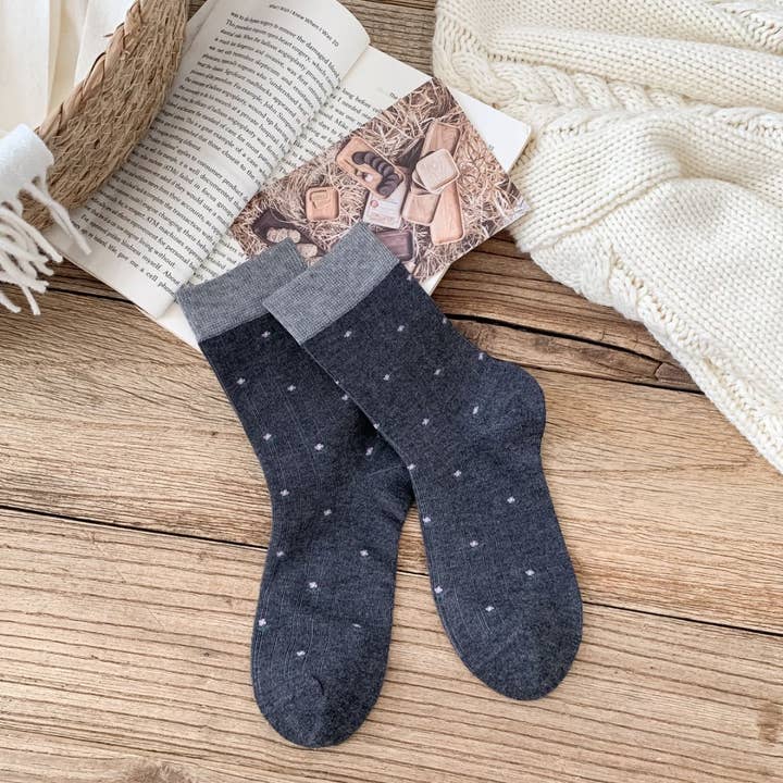 MKS America - Wholesale Socks - Women's - French style gentle small floral women's socks2