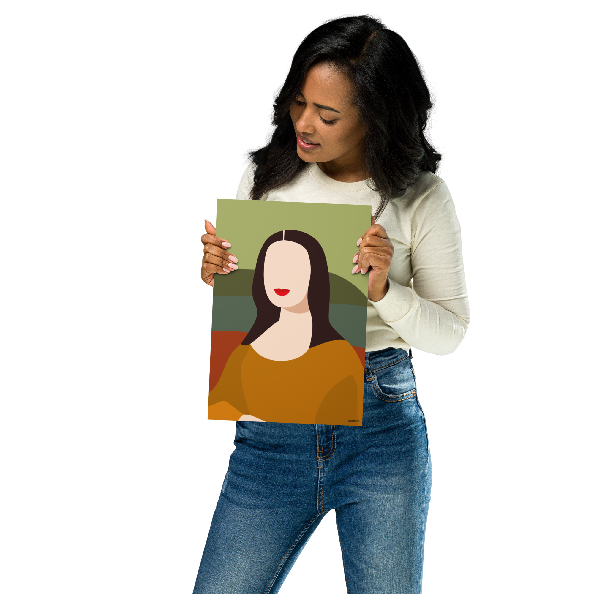 Burones - Wholesale Art Print - Artprint Mona Lisa7