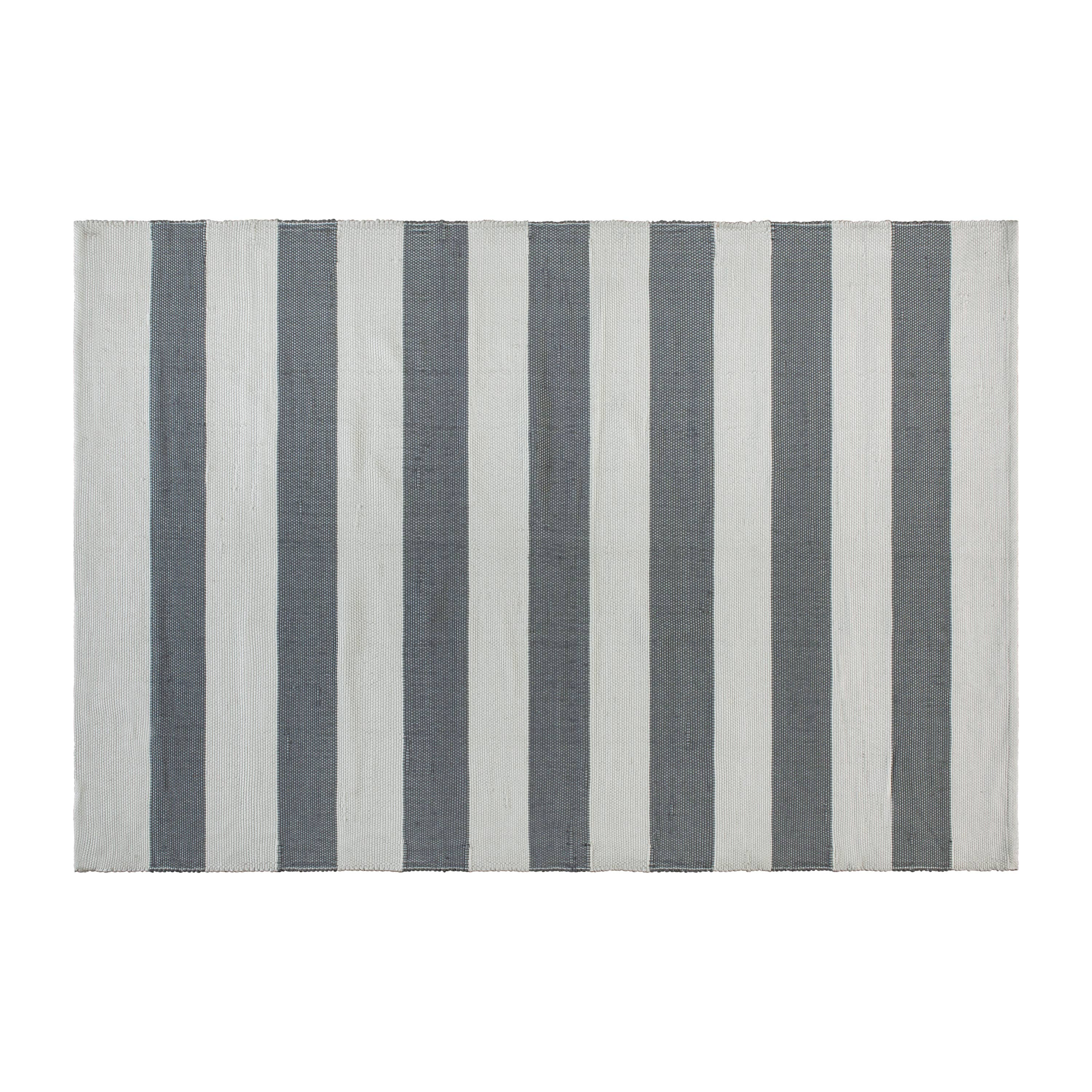 Flash Furniture - Wholesale Area Rug - 5x7 Indoor-Outdoor Grey/White Cabana Area Rug1