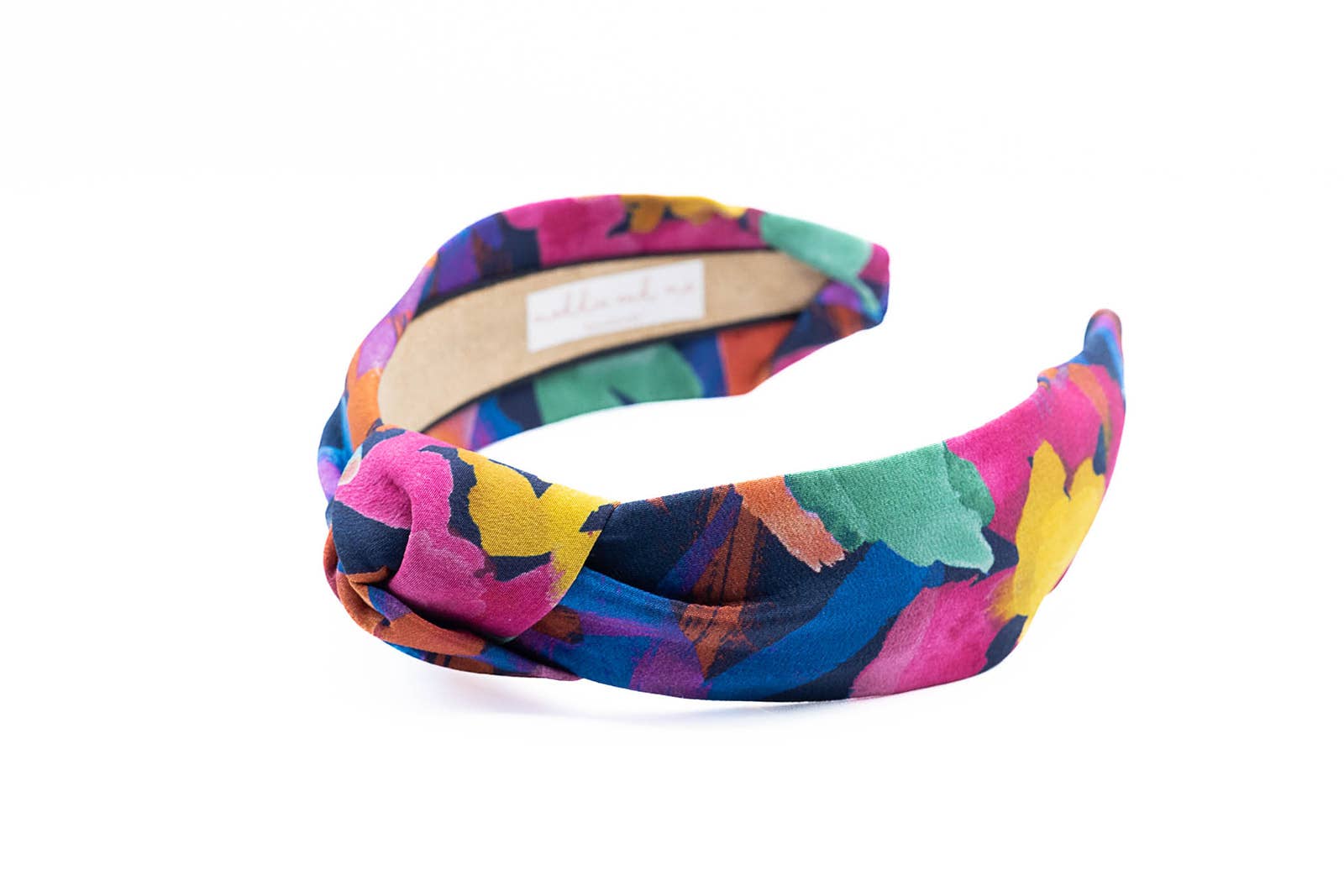 Maddie and Me Handmade - Wholesale Fashion Headband - Women's - Tropical Escape Colorful Headband made with 100% Silk1