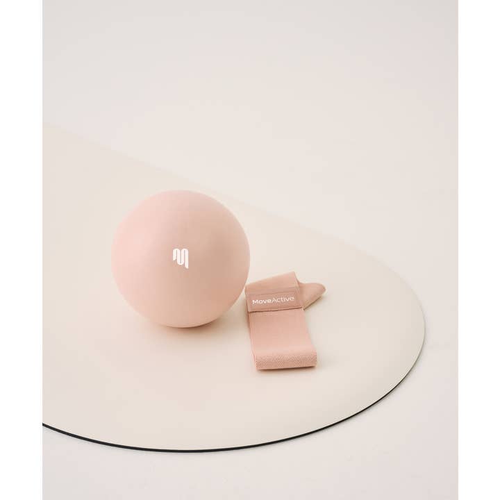 MoveActive - Wholesale Fitness Equipment - 20-22cm Pilates Ball - Soft Pink