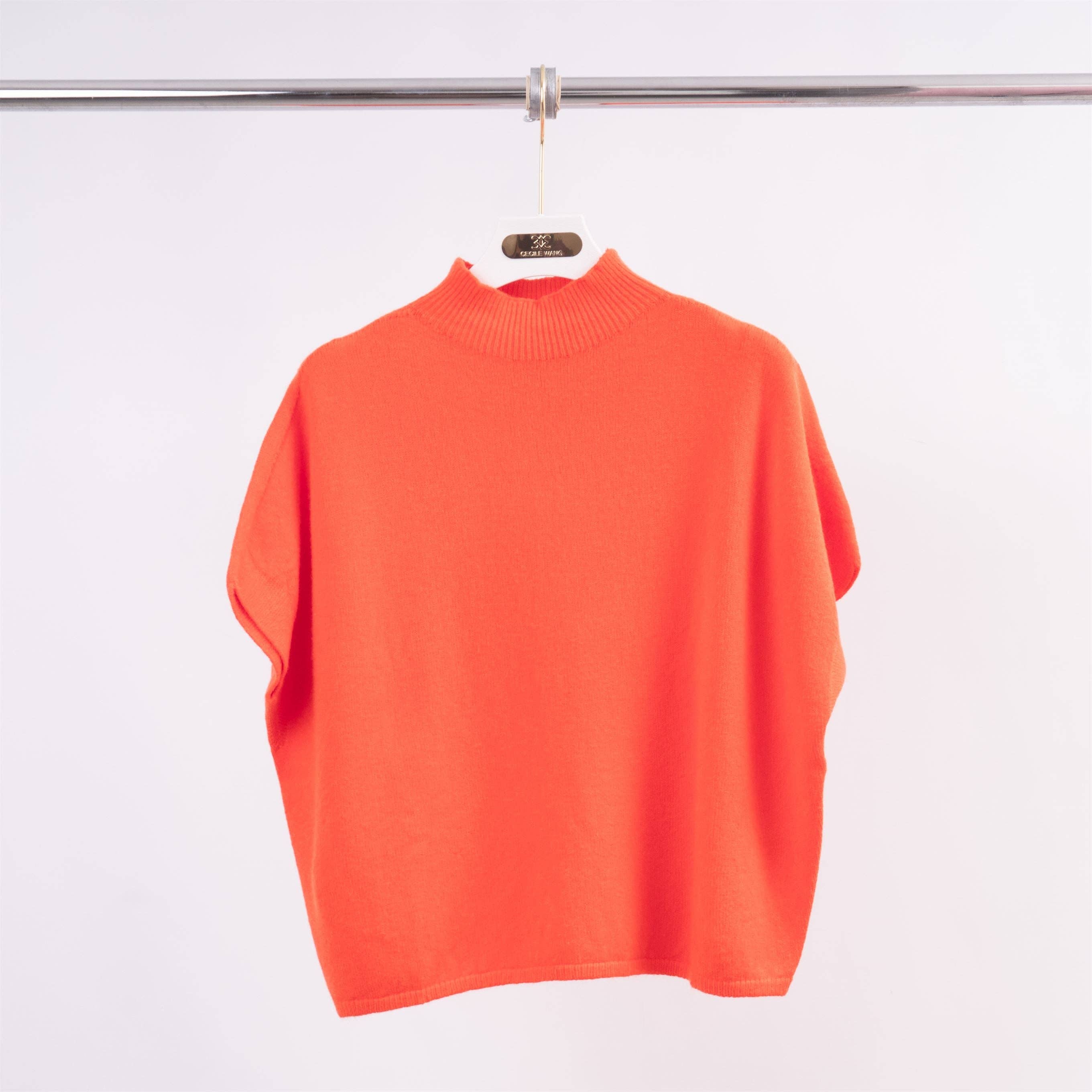 Cecile Wang - Wholesale Knit Sweater - Women's - Sleeveless high-neck top YF570339