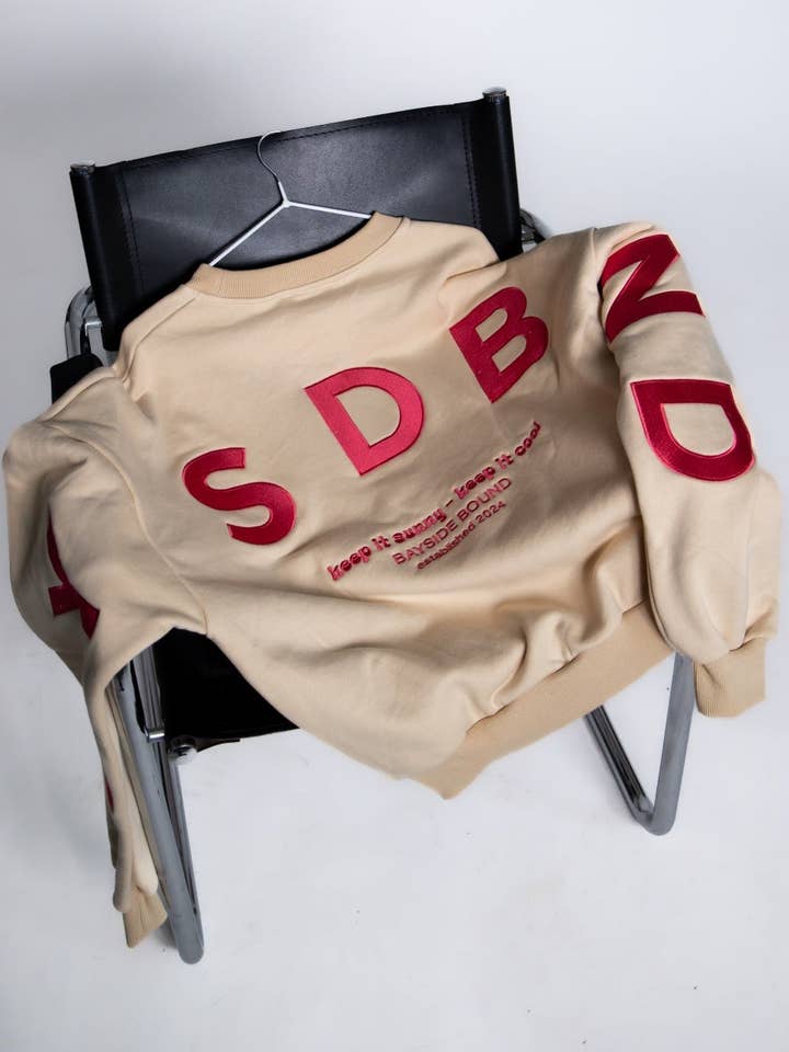 DE BYSDBND OVERSIZED TRUI voor wholesale door BAYSIDE BOUND