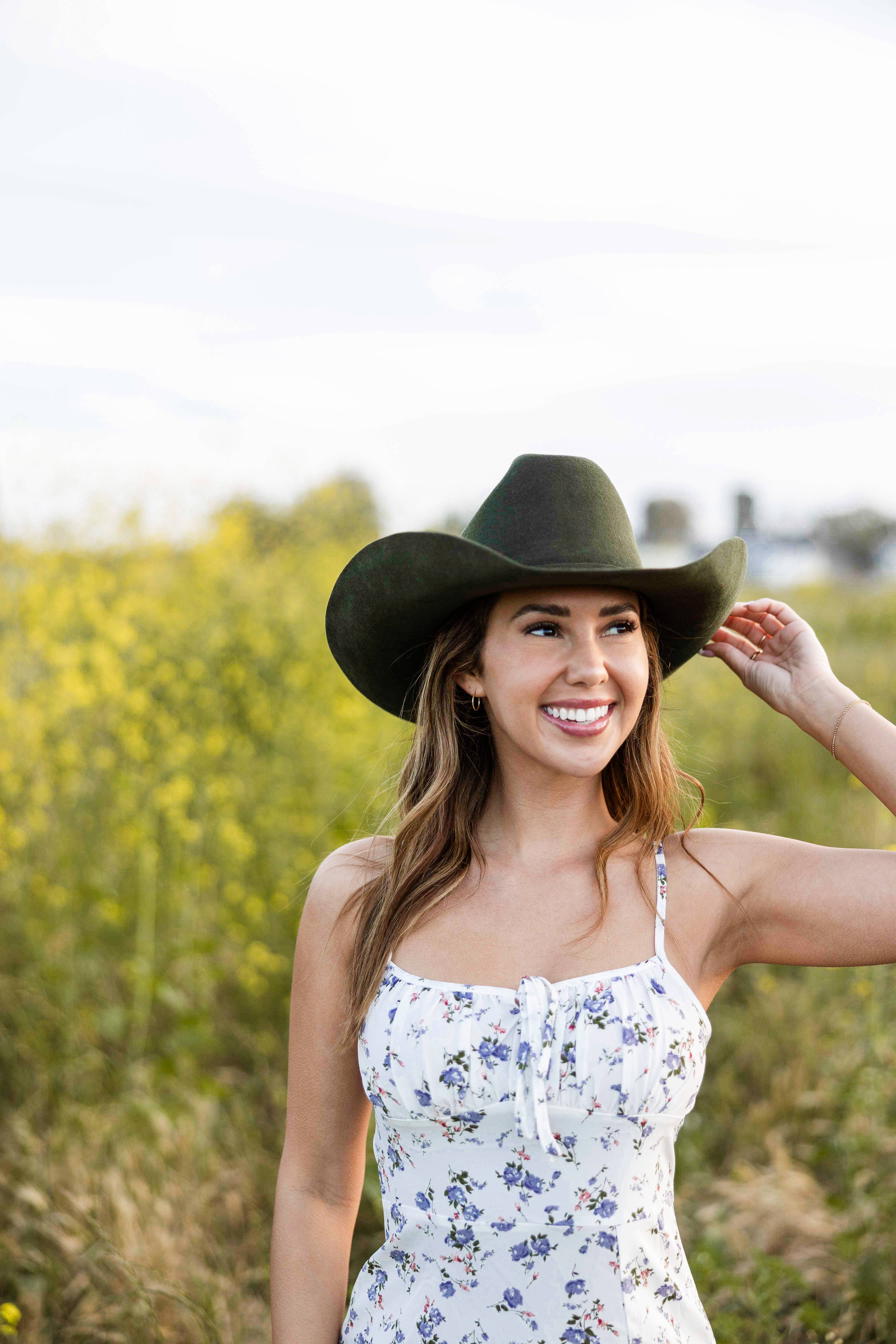 American Hat Makers - Wholesale Cowboy Hat - Unisex - 100% Wool Felt Western Cowboy Hat - Style Cattleman81