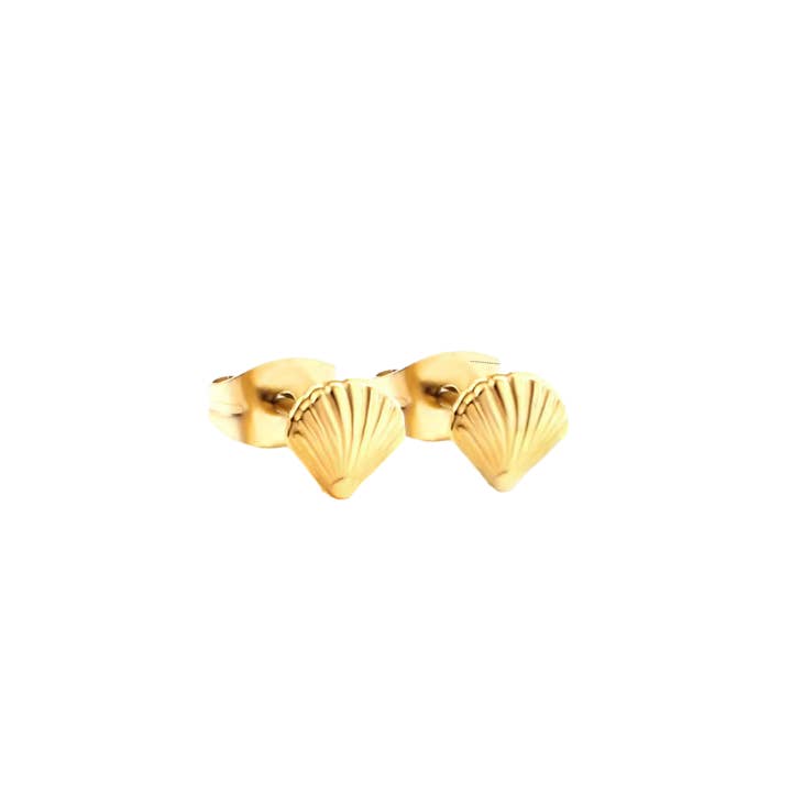 Sea Soul Home - Wholesale Stud/post earrings - Clam Studs 0