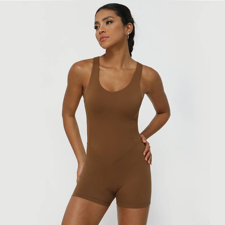 Sodalemon – Großhandel Unitard – Damen – Sportlicher, rückenfreier, einteiliger Yoga-Sportoverall mit hoher Dehnbarkeit10