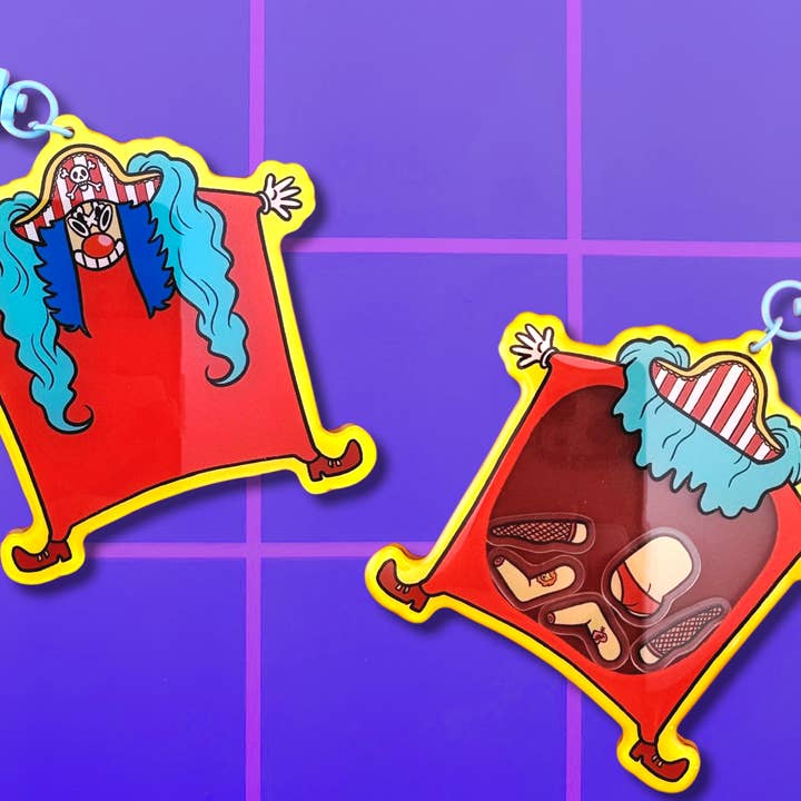 Sexy Clown Pirate - Shaker Charm for wholesale by Mintimeli