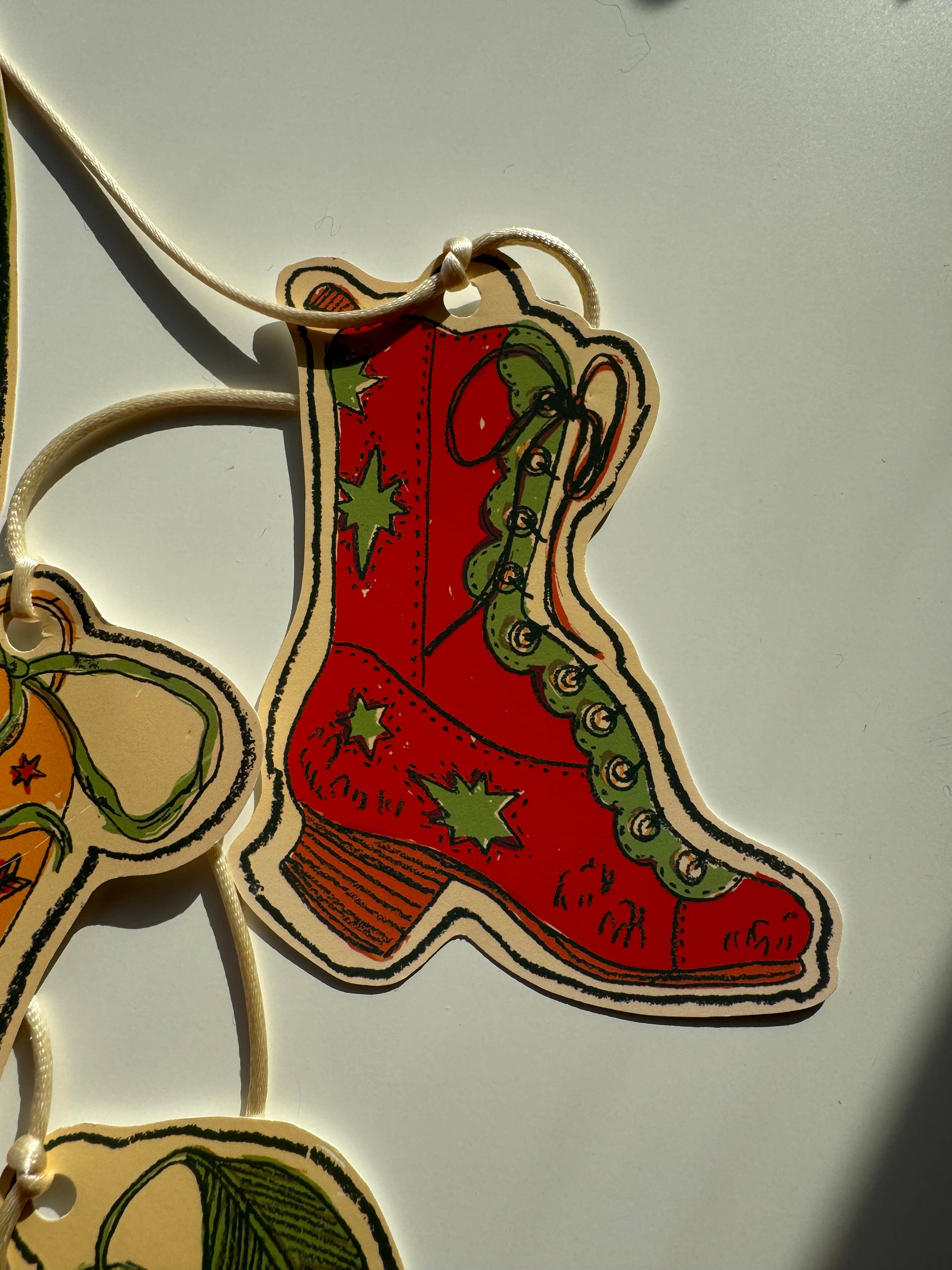 Tulips and Heather - Wholesale Bunting/Garland - Illustrated Paper Garland Christmas4