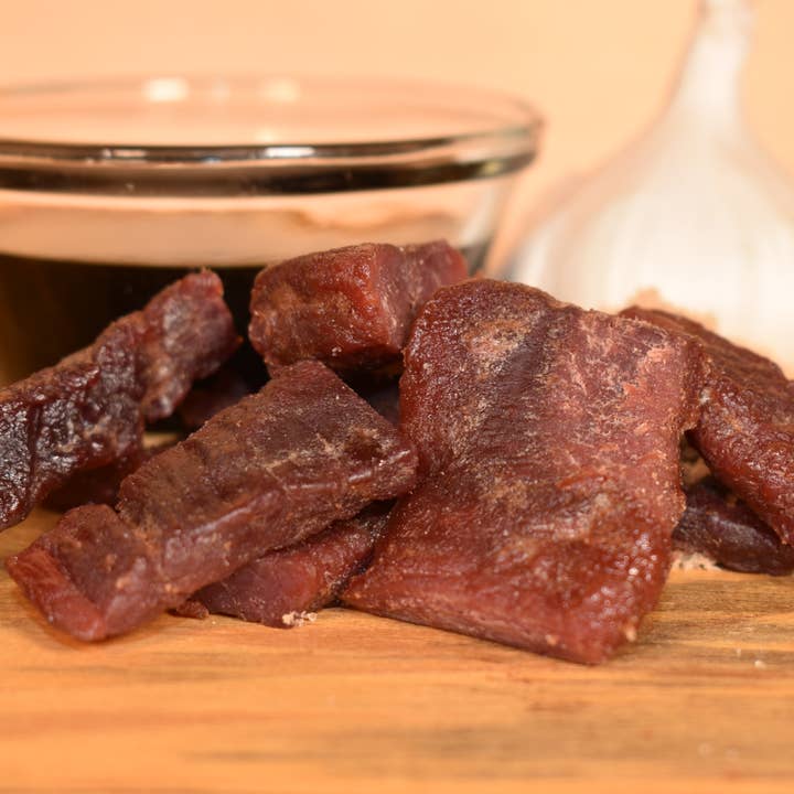 Original 100% Grassfed Beef Nuggets (Case: 12 3oz Packages) for wholesale by Field's Grassfed Beef