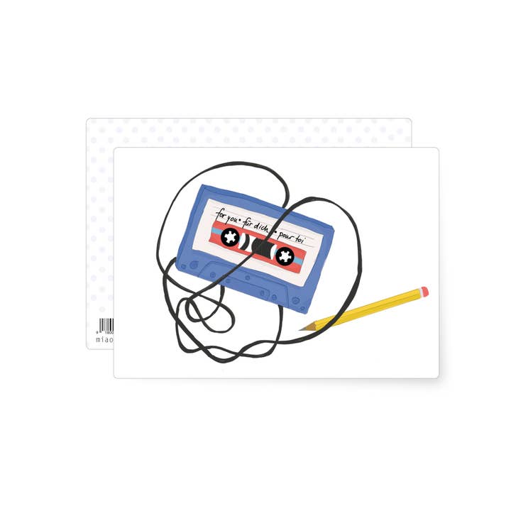 MIAO Papeterie - Wholesale Postcard - Tape | postcard