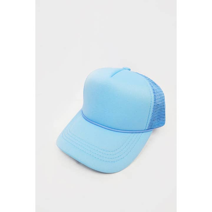 Love and Repeat - Wholesale Baseball Cap - Kids - Kids Classic Foam Solid Trucker Hat8