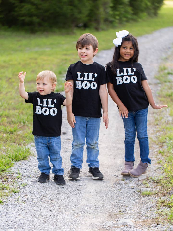 Lil' Boo- Toddler Tee for wholesale by SOUTHERN FRIED DESIGN BARN