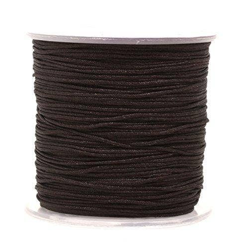 Mandala Crafts – wholesale Craft supplies – Mandala Crafts Nylon Satin Cord, Rattail Trim Thread for Chinese Knotting, Kumihimo, Beading, Macramé, Jewelry Making, Sewing14