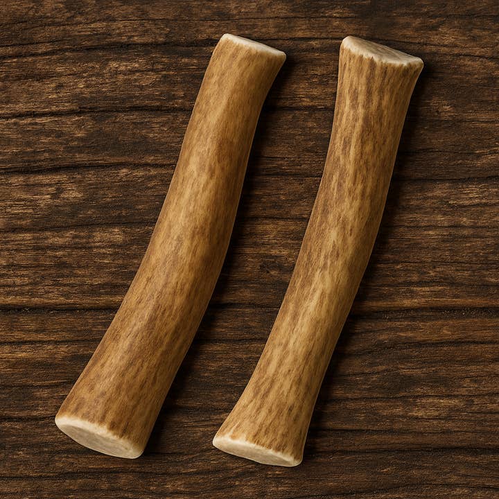 WhiteTail Naturals – wholesale Hundben/bitleksak - Hund – (MEDIUM) Helt Horn Tugg-Singel eller Flerpack, Märkesvara2