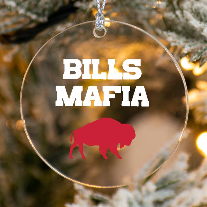 Bills Mafia Acrylic Ornament | Football | Buffalo for wholesale by brattybloom
