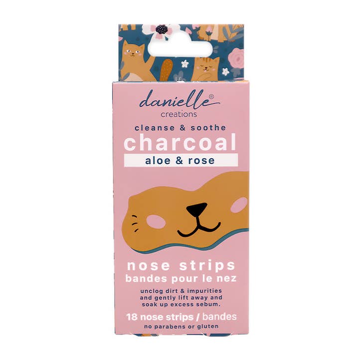 PINEAPPLE Beauty - Wholesale Pore Strip - Danielle Creations D1735CC Charcoal Aloe 18 Nose Strips - 61