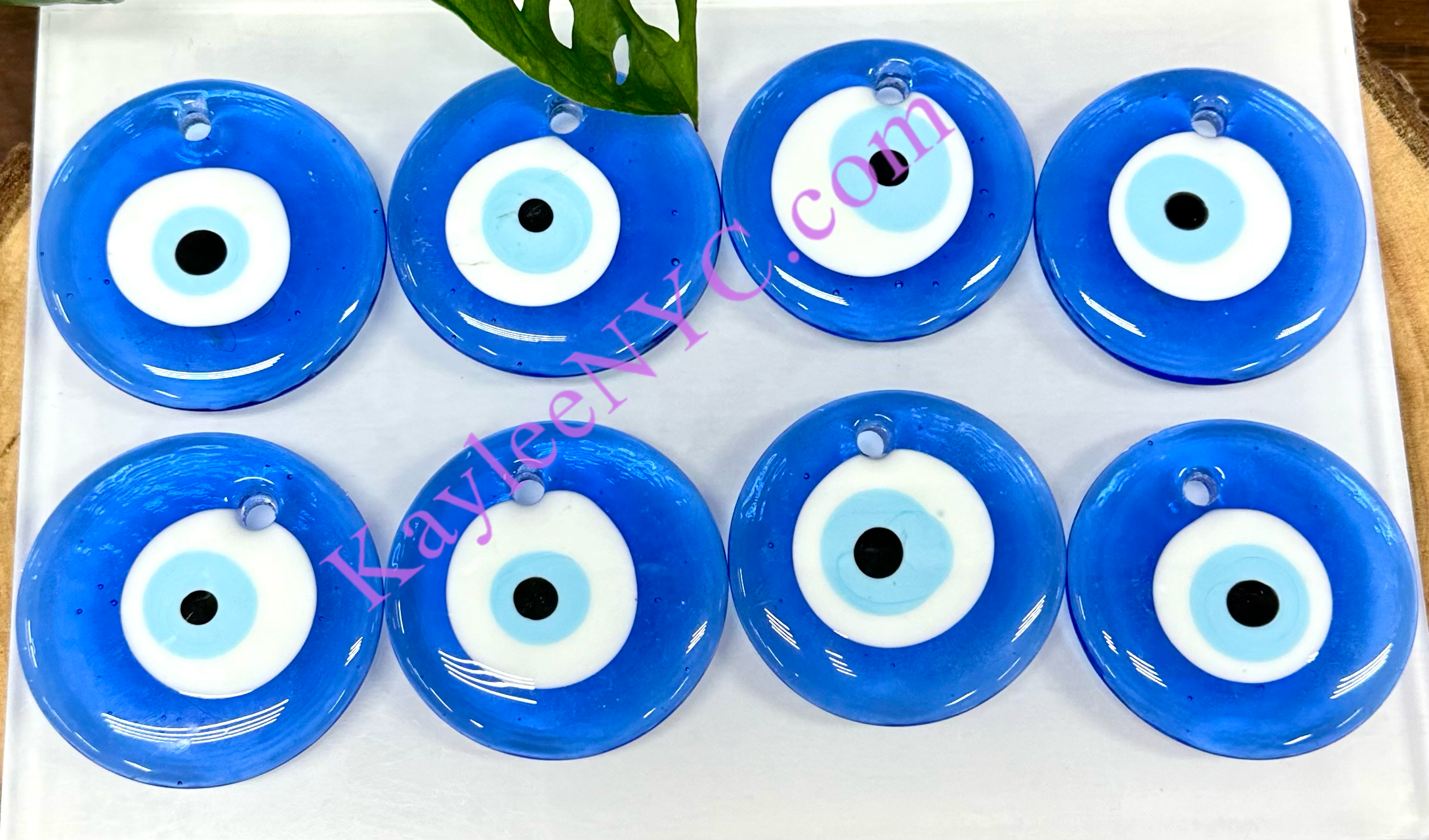 KayleeNYC - Wholesale Ornament Set - Evil Eye Blown Glass Ornaments1
