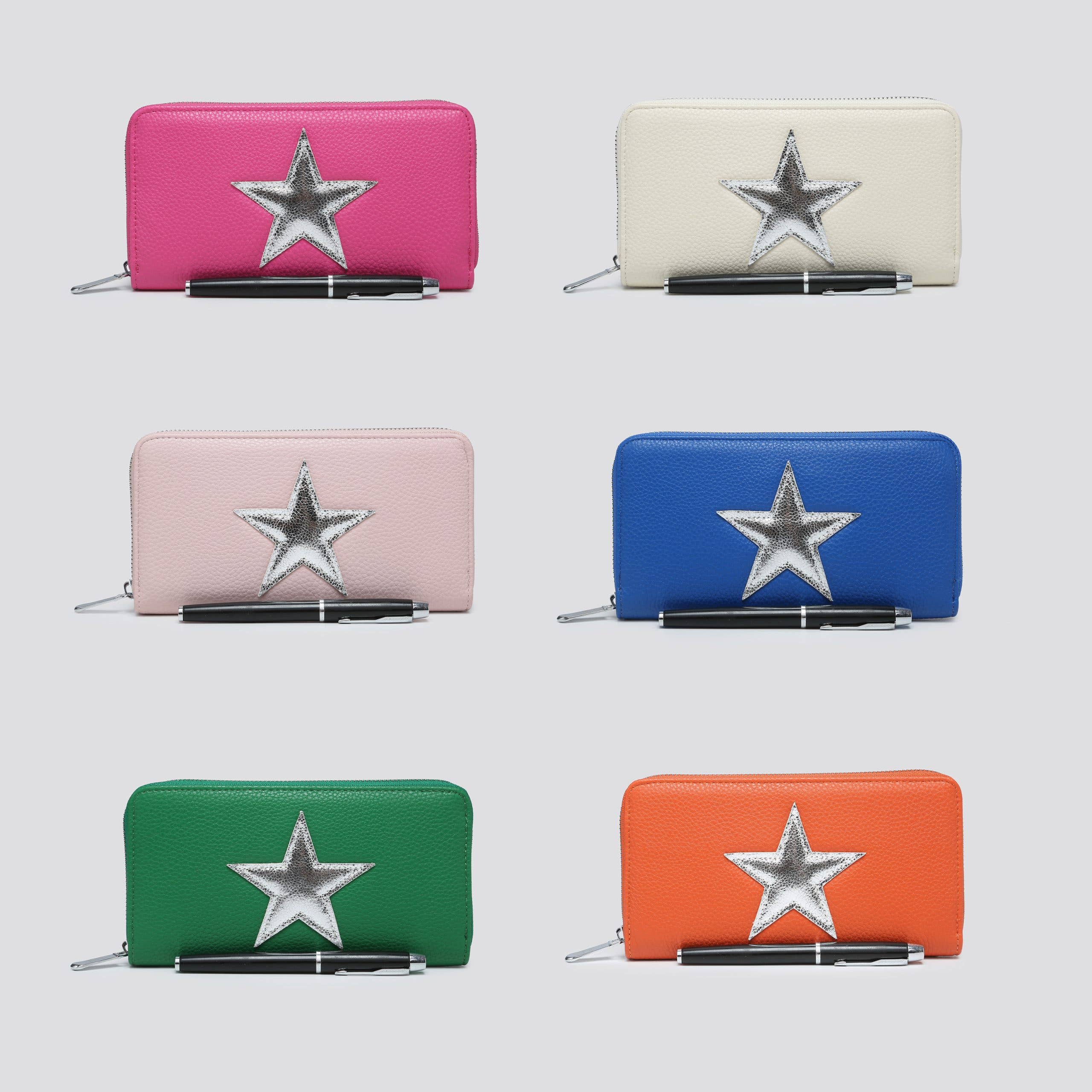 House of Milano - Venta al por mayor Cartera - Mujer - Bolso Estrella de Cuero Vegano # JNY023S252611